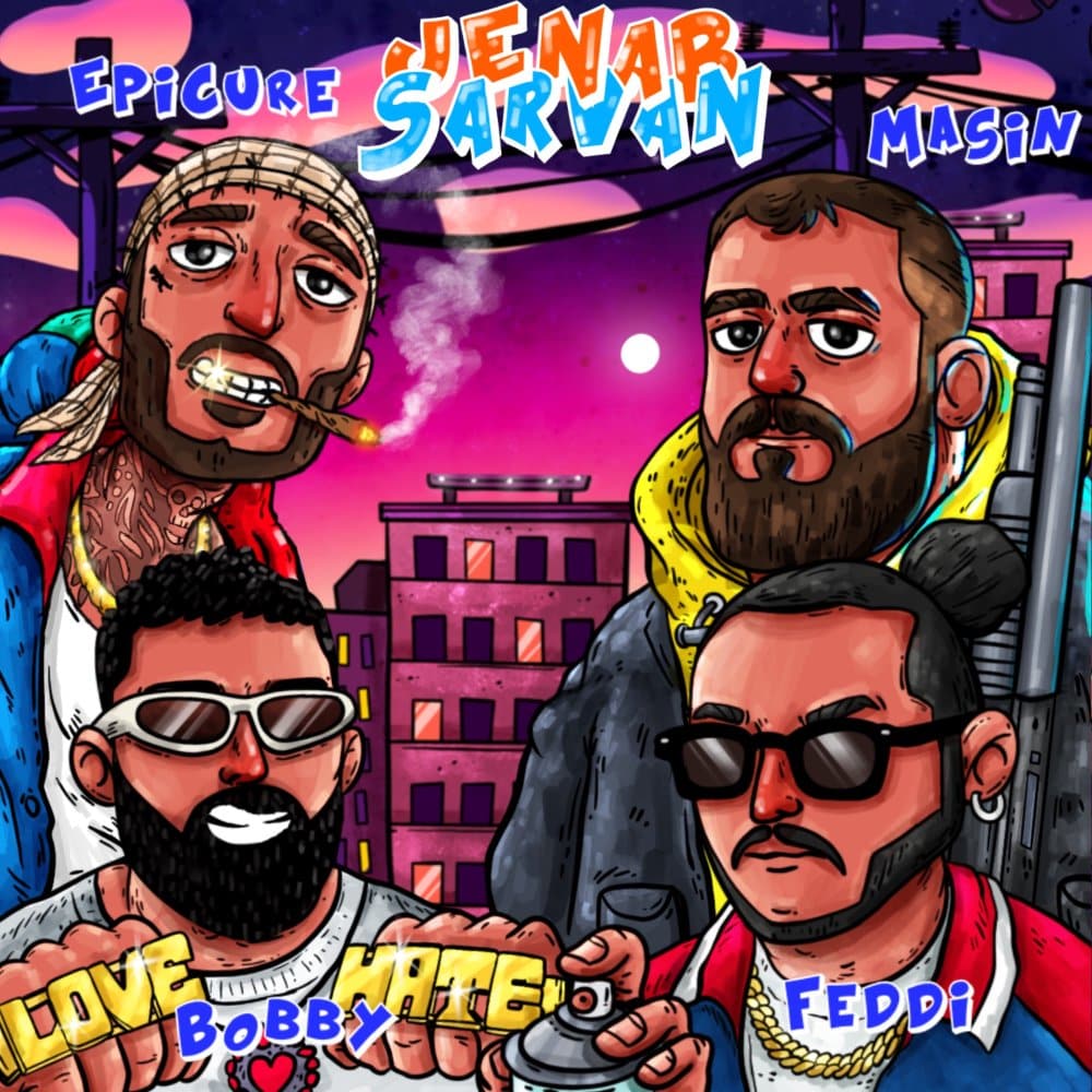 epicure, masin, fedi, & bobby salar jenab sarvan [musicmim.com] cover